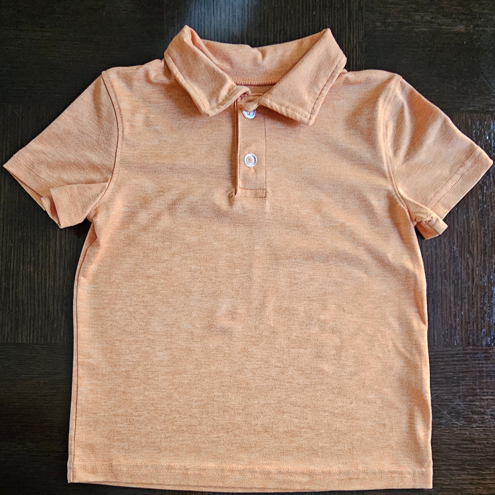 Jumping Beans Orange Polo Shirt Classic Short Sleeve